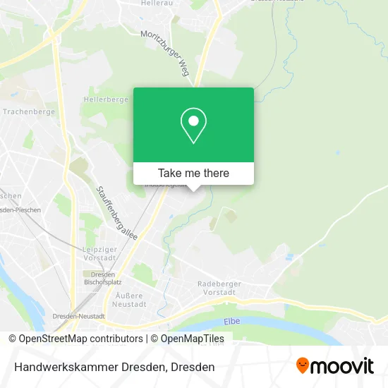 Карта Handwerkskammer Dresden