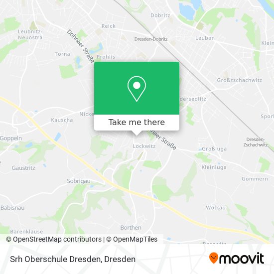 Srh Oberschule Dresden map