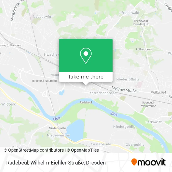 Radebeul, Wilhelm-Eichler-Straße map
