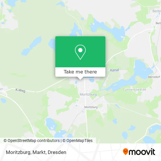 Карта Moritzburg, Markt