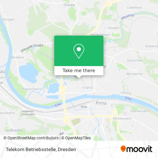 Telekom Betriebsstelle map