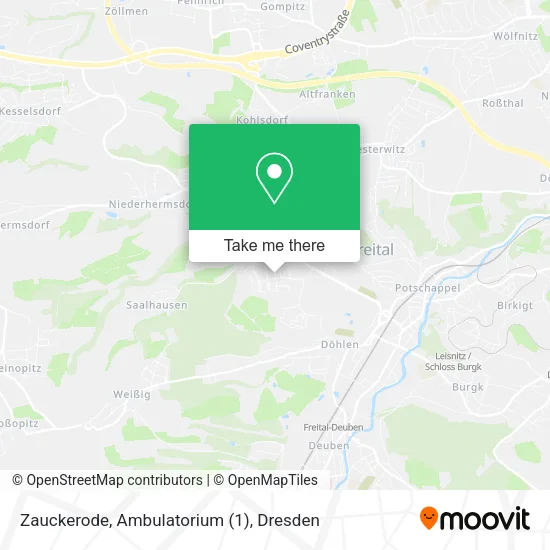 Zauckerode, Ambulatorium (1) map