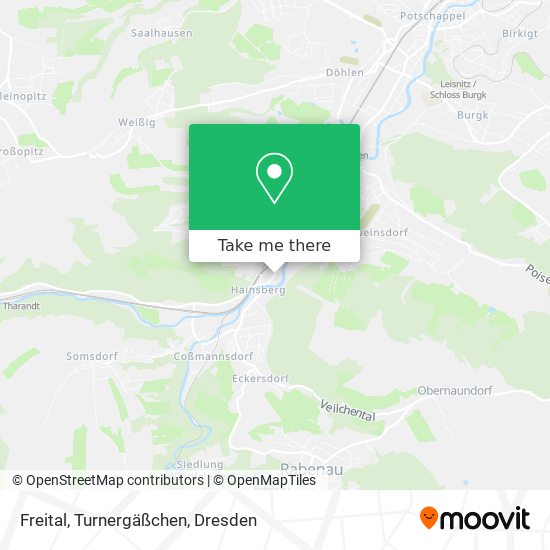 Freital, Turnergäßchen map