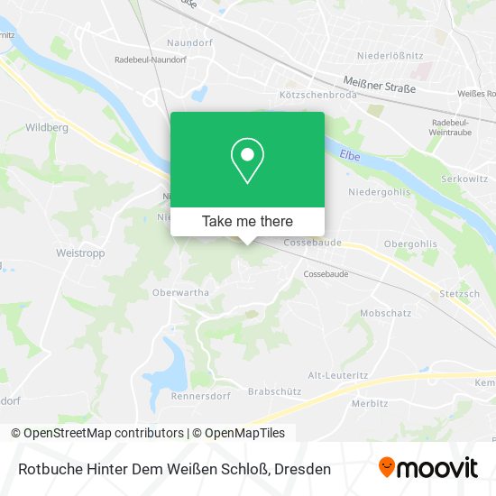 Rotbuche Hinter Dem Weißen Schloß map