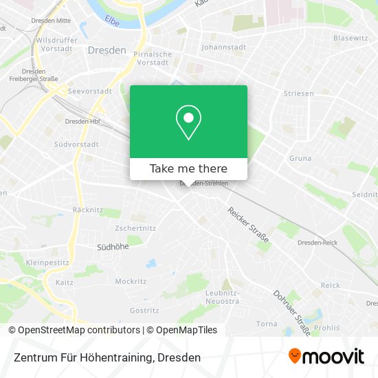 Zentrum Für Höhentraining map