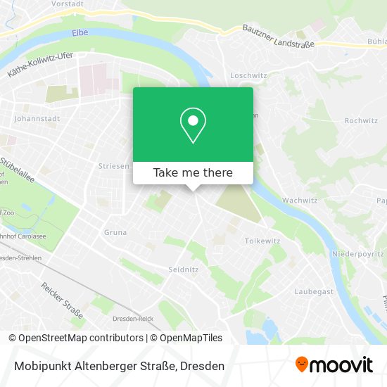 Mobipunkt Altenberger Straße map