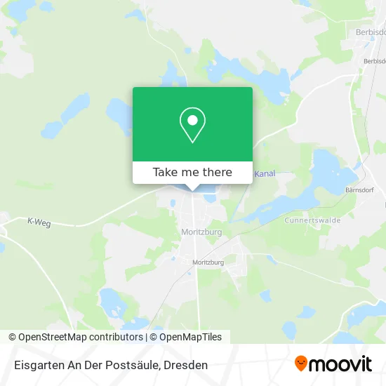 Карта Eisgarten An Der Postsäule