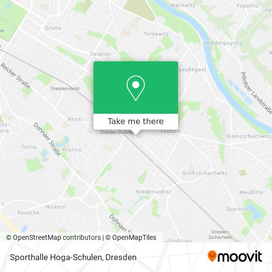 Sporthalle Hoga-Schulen map