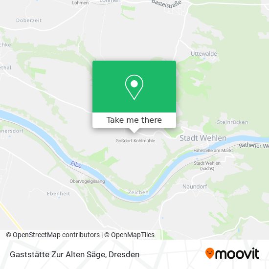 Gaststätte Zur Alten Säge map