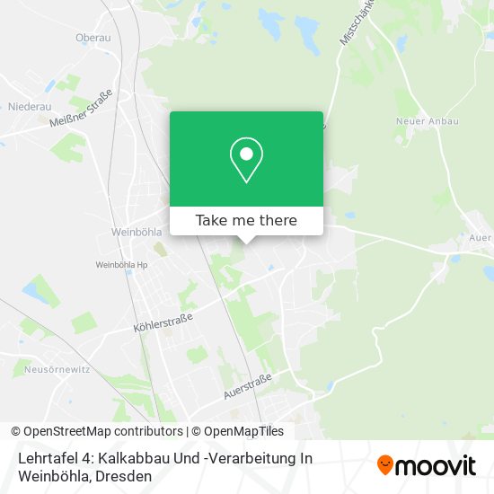 Lehrtafel 4: Kalkabbau Und -Verarbeitung In Weinböhla map
