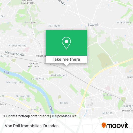 Von Poll Immobilien map