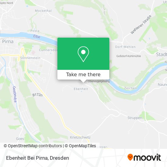 Ebenheit Bei Pirna map