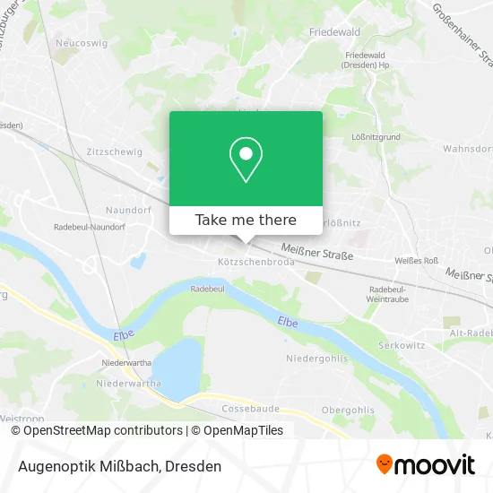 Карта Augenoptik Mißbach