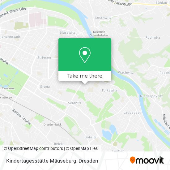 Kindertagesstätte Mäuseburg map