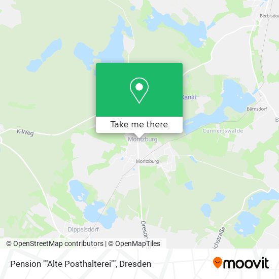 Pension ""Alte Posthalterei"" map