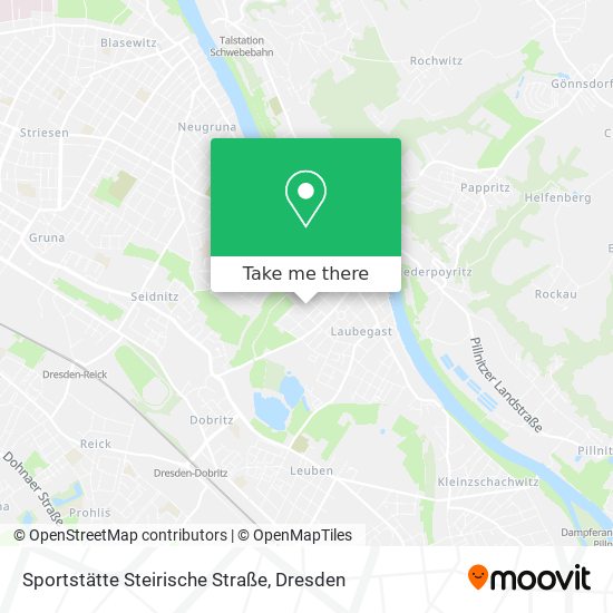 Sportstätte Steirische Straße map