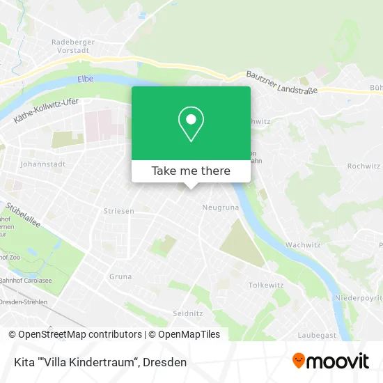 Карта Kita ""Villa Kindertraum“