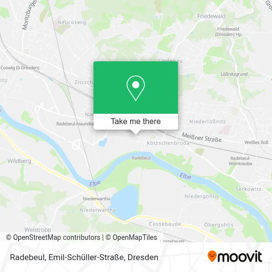 Radebeul, Emil-Schüller-Straße map