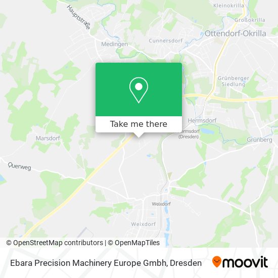 Ebara Precision Machinery Europe Gmbh map