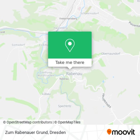 Zum Rabenauer Grund map