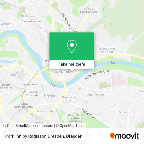 Карта Park Inn by Radisson Dresden
