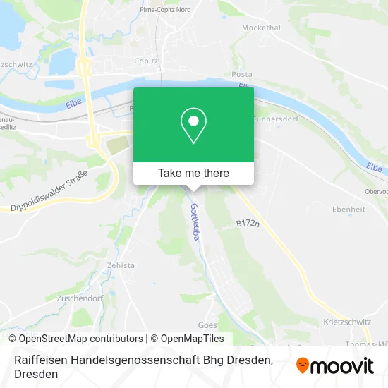 Карта Raiffeisen Handelsgenossenschaft Bhg Dresden