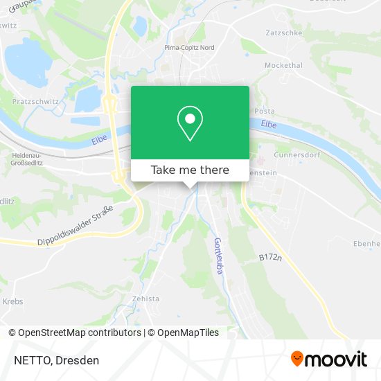 NETTO map