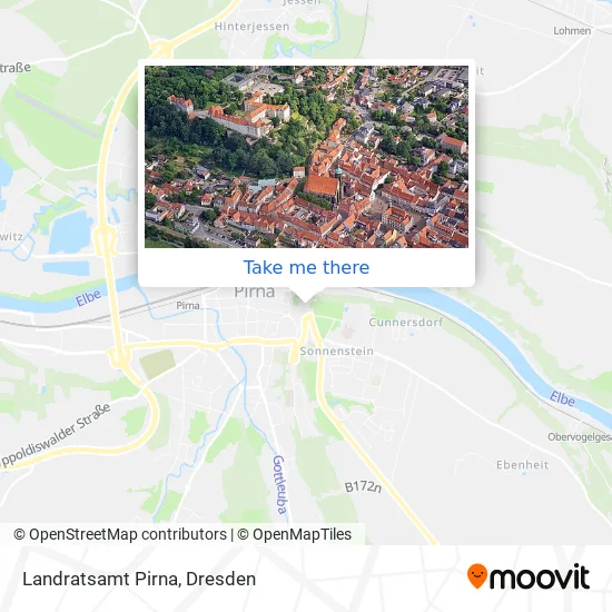 Карта Landratsamt Pirna