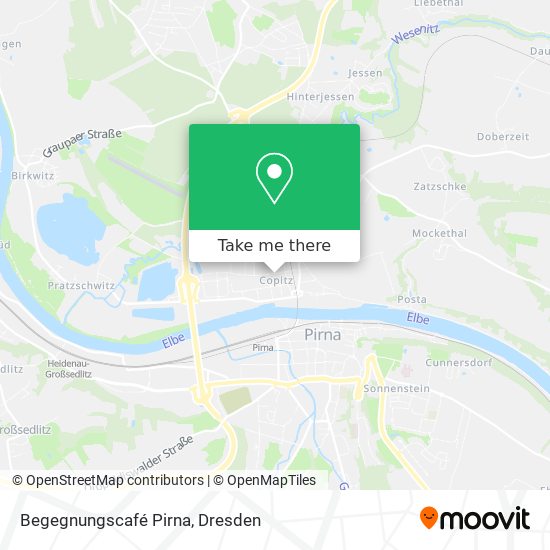 Begegnungscafé Pirna map