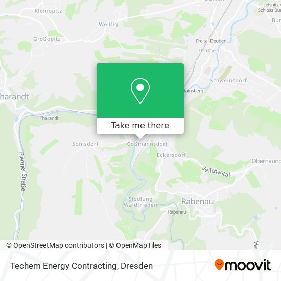 Techem Energy Contracting map