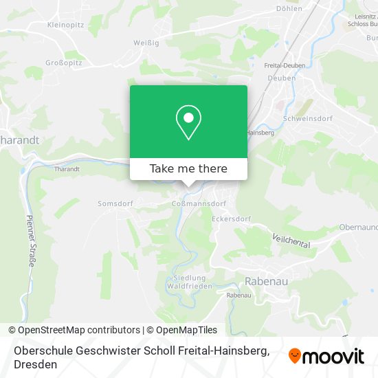 Oberschule Geschwister Scholl Freital-Hainsberg map