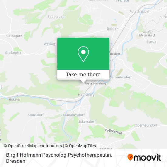 Birgit Hofmann Psycholog.Psychotherapeutin map