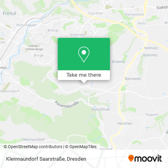 Kleinnaundorf Saarstraße map
