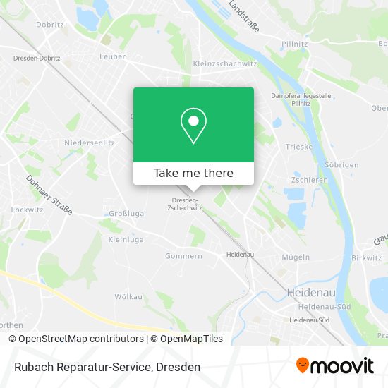 Rubach Reparatur-Service map