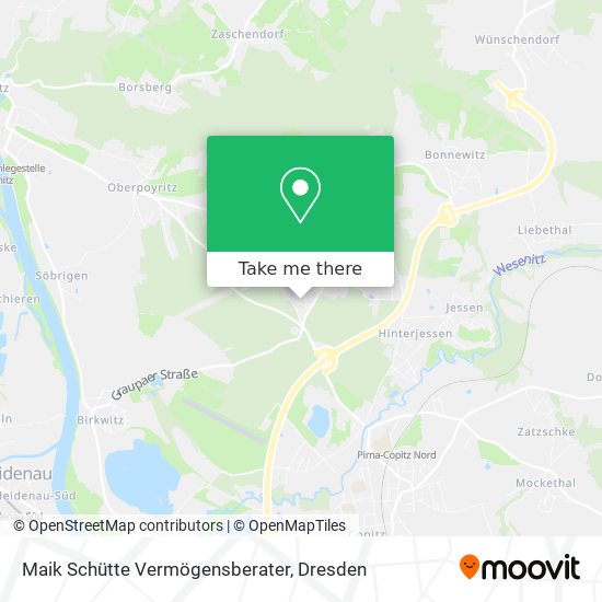 Maik Schütte Vermögensberater map