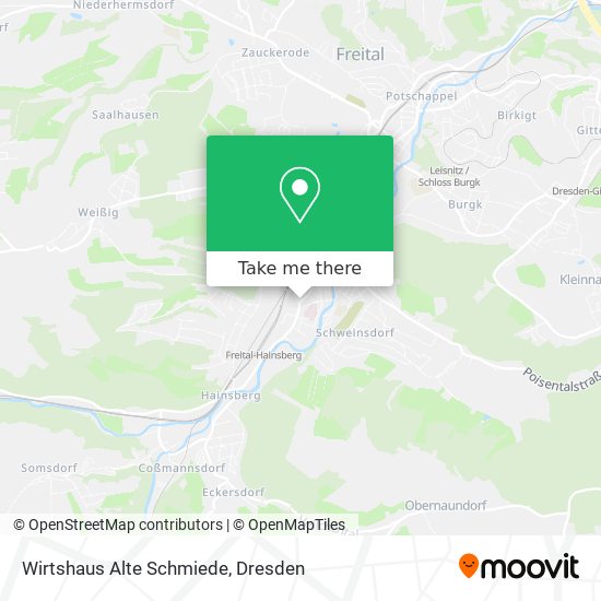 Wirtshaus Alte Schmiede map