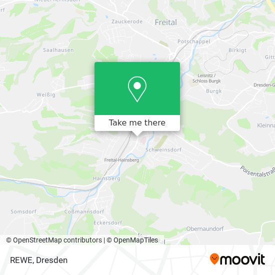 REWE map