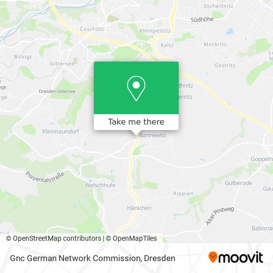 Gnc German Network Commission map