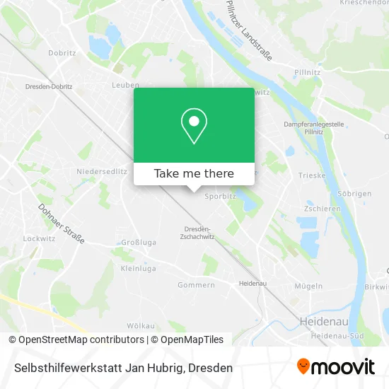 Карта Selbsthilfewerkstatt Jan Hubrig