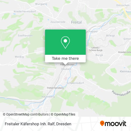 Freitaler Käfershop Inh. Ralf map