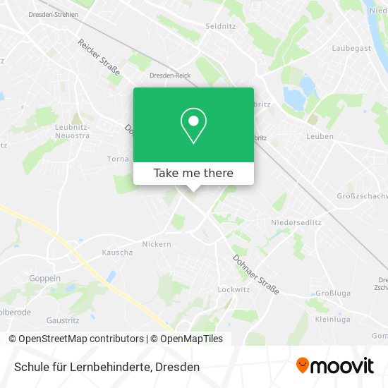 Schule für Lernbehinderte map