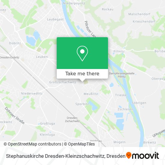 Карта Stephanuskirche Dresden-Kleinzschachwitz