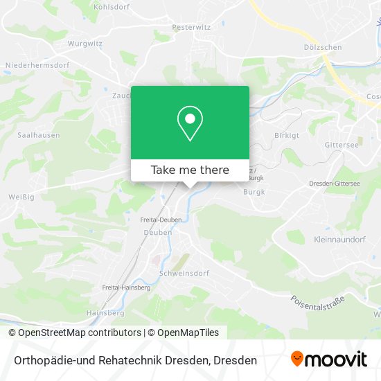 Orthopädie-und Rehatechnik Dresden map