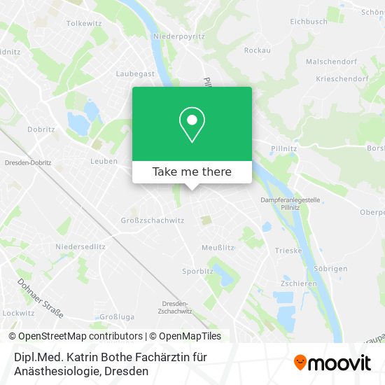 Dipl.Med. Katrin Bothe Fachärztin für Anästhesiologie map