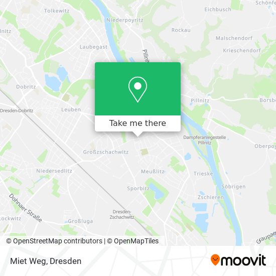 Miet Weg map