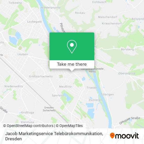 Карта Jacob Marketingservice Telebürokommunikation