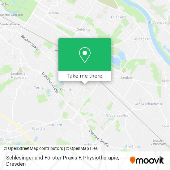 Schlesinger und Förster Praxis F. Physiotherapie map