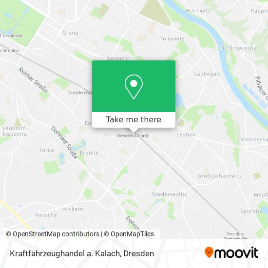 Kraftfahrzeughandel a. Kalach map