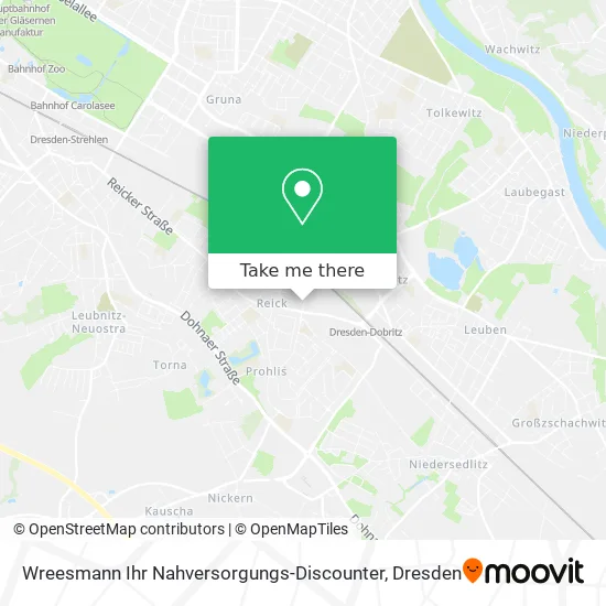 Карта Wreesmann Ihr Nahversorgungs-Discounter