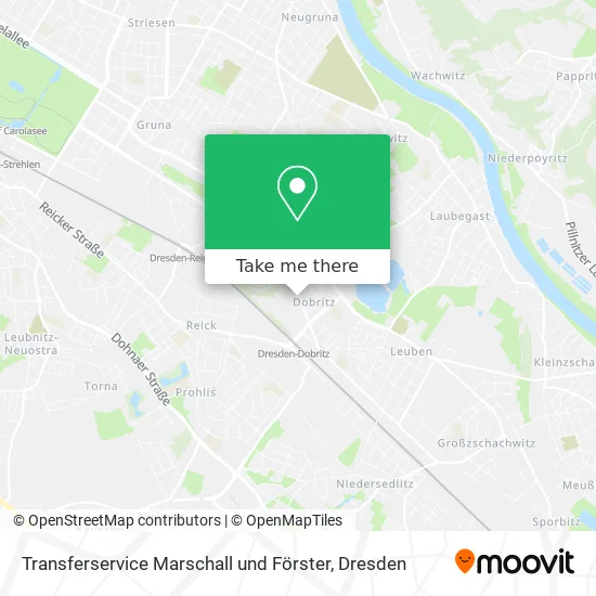 Карта Transferservice Marschall und Förster